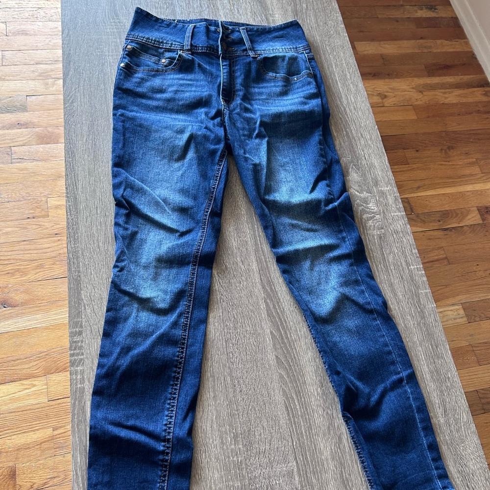 Blue Spice Men's Dark Blue Skinny Jeans
